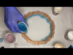 Кристально прозрачная смола идеально подходит для упаковки и хранения сувениров