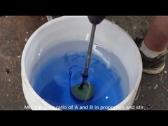 Вставьте два компонента глубоко залить эпоксидная смола 100% твердые вещества Ультра прозрачные