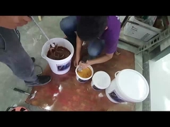 Полировка металлической эпоксидной напольной краски Бесшовный устойчивый к абразии эпоксидный покрытие