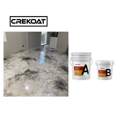 Прочный металлический Countertop покрытия пола эпоксидной смолы делает УЛЬТРАФИОЛЕТОВОЕ устойчивое водостойким