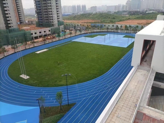 Бесшовный жидкий резиновый спортивный напольный покров EPDM Rebound Anti Slip