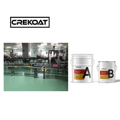 Промышленное эпоксидное напольное покрытие на основе растворителя Crekoat для домашних полов