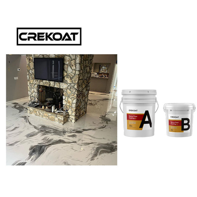Прочный металлический Countertop покрытия пола эпоксидной смолы делает УЛЬТРАФИОЛЕТОВОЕ устойчивое водостойким