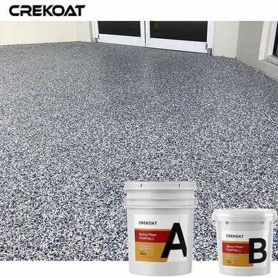 Terrazzo покрытия пола эпоксидной смолы хлопь 100% поверхность твердого Polyaspartic ровная