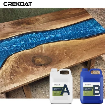 Woodworking глубоко льет эпоксидную смолу DIY бросая толщину 3 дюймов