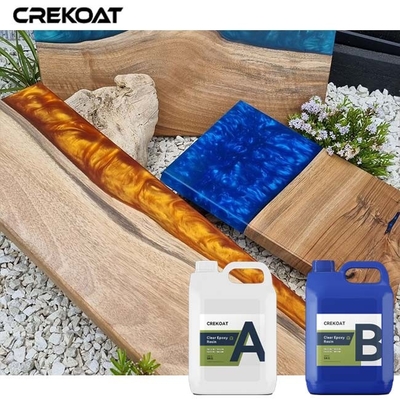 Woodworking глубоко льет эпоксидную смолу DIY бросая толщину 3 дюймов