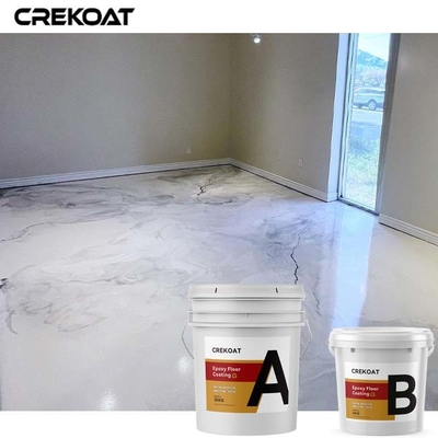 Оглушать финиши Marbleized покрытие пола эпоксидной смолы в коммерчески окружающих средах